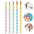 Kit Pincel Profissional para Unha em Gel com 5un