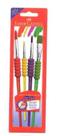 Kit Pincel Soft Touch Com 4 Faber-castell