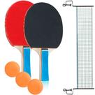 Kit Ping Pong Com 2 Raquete 3 Bolas E Rede Tênis De Mesa