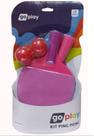 Kit Ping Pong Go Play Com 2 Raquetes E 2 Bolinhas Kit Ping Pong Go Play Com 2 Raquetes E 2 Bolinhas
