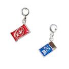 Kit Pingentes Kit Kat / Bis banho Prata Pulseiras Berloques