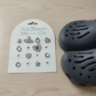 Kit Pingentes Strass Botons Babuche Charms Luxo Acessório