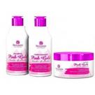 Kit pink gold - shampoo + máscara 300g + condicionador Kit pink gold - shampoo + máscara 300g + condicionador
