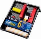 Kit Pintura Atlas 1017 6 Peças Rolo Antirrespingos Completo