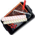 Kit Pintura Compel 4 Pecas Bandeja 20L Rolo Lã 46CM Suporte Duplo Microfibra Kit Pintura Compel 4 Pecas Bandeja 20L Rolo Lã 46CM Suporte Duplo Microfibra