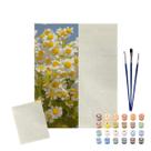 Kit Pintura Numerada Arte Terapia 40X50cm Margaridas