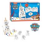 Kit Pintura Patrulha Canina C/ Telas Tintas Cavalete Pincel