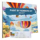 Kit Pintura por Números Sinoart Bondinho 40x50cm Kit Pintura por Números Sinoart Bondinho 40x50cm