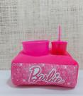 Kit Pipoca Almofada Personalizada + Balde Pipoca Copo com Tampa Barbie Brilho Kit Pipoca Almofada Personalizada + Balde Pipoca Copo com Tampa Barbie Brilho