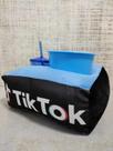 Kit Pipoca Almofada Personalizada + Balde Pipoca Copo com Tampa Tik Tok