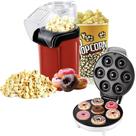 Kit Pipoqueira Elétrica + Máquina de Donuts