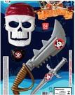 Kit Pirata Infantil 4 Peças Sete Mares