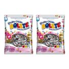 Kit Pirulito Bolete Chicle Pacote 400g Com 2 unidades Dori