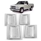 Kit Pisca Lanterna Dianteira Silverado 1997 1998 1999 2000 2001 - 4 Peças