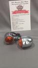 Kit pisca moto Custom mini billet cromado