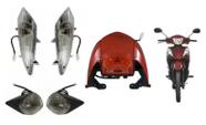 Kit Piscas Sinalizadores E Lanterna Shineray Jet 50cc