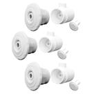 Kit Piscina 3 Dispositivos Hidromassagem 1 1/2" Fibra - Brustec