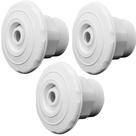 Kit Piscina 3 Dispositivos Retorno 1 1/2" Fibra - Brustec