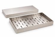 Kit Pista Fria 80cm e Escorredor de Pastel Inox