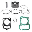 Kit Pistao + Aneis + Junta CG 125 Cargo Fan Titan ES KS KSE