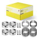 Kit Pistão C/ Anel Metal Leve Std L200 Hpe Pickup 2.5 8v