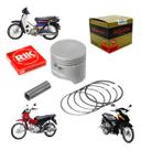 Kit Pistão e Anéis KMP Premium Honda Biz 100 Pop 100 0,50