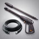 Kit Pistola Lança Bico e Mangueira Nylon 3m Dobb para Lavadora Electrolux Wap Eletroplas Motomil Tramontina Vonder Kala