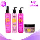 Kit Pitaya Natucorpo Completo - Body Splash 250ml + Hidratante 250ml + Sabonete Líquido 250ml + Esfoliante 300g