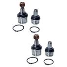Kit Pivo Suspensão F250 F350 4x2 1998 aé 2020 - Inferior + Superior - Para 2 Lados