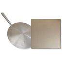 Kit pizza para churrasqueira e Forno, Pá e Pedra refrataria 35x35cm