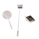 Kit Pizzaria Pá Pizza Inox 36cm Churrasqueira e Forno Iglu