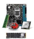 Kit Pl Mãe H61 + Proc. I7 2600 + Mem. 16gb Ddr3 + Cooler+ M.2 256gb