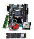 Kit Pl Mãe H81 + Proc. I5 4570 + Mem. 16gb Ddr3 + Cooler + M.2 256gb