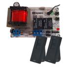 Kit Placa Central Motor Portão X1 Ipec + 2 Controle Kit Placa Central Motor Portão X1 Ipec + 2 Controle