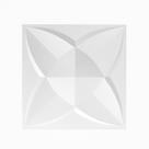 Kit Placa de Revestimento de Parede 3D Dakar 10 Unidades 25 cm X 25 cm Branco OEM Kit Placa de Revestimento de Parede 3D Dakar 10 Unidades 25 cm X 25 cm Branco OEM