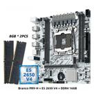 Kit Placa-Mãe Machinist X99 - Intel Xeon E5 2650 V4, DDR4 8GB, NVMe M.2