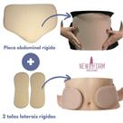 Kit Placas Abdominal Laterais Rígidas Pós-cirúrgica New Form