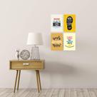 Kit Placas Decorativas Frases Positivas Em Inglês