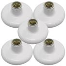 Kit Plafon de Porcelana Branco 100W - 250V Com 5 Unidades (180931) - Ilumi