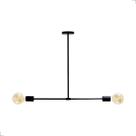 Kit Plafon Tesla 2XE27 Com Lâmpada Mini Baloon Inclusa