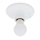 KIT Plafonier Plafon + Lâmpada 9W LED Bulbo Branco Frio 6500K Bivolt
