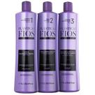 Kit Plástica dos Fios Cadiveu Selagem Térmica - 3 x 1L