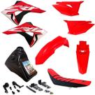 Kit Plástico Adaptável Biker Next Completo Crf 230 p / Xr 200 Xr 250 Kit Plástico Adaptável Biker Next Completo Crf 230 p / Xr 200 Xr 250