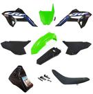 Kit Plástico Adaptável Biker R1de Crf 230 P/ Xr 200 250 Bros
