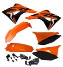 Kit Plástico Biker Elite Crf 230f Com Adesivos E Protetor Mão Kit Plástico Biker Elite Crf 230f Com Adesivos E Protetor Mão
