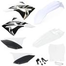 Kit Plástico Biker Elite Honda Crf 230 2008 a 2019 Com Number Plate e Adesivos