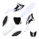 Kit Plástico Biker Evo Crf 250f Com Adesivos e Number Plate Next Kit Plástico Biker Evo Crf 250f Com Adesivos e Number Plate Next