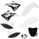 Kit Plástico Carenagem Crf 230 Biker Next Com Number Plate e Adesivos Kit Plástico Carenagem Crf 230 Biker Next Com Number Plate e Adesivos