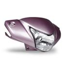 Kit Plástico Carenagem Farol Completo Bloco Óptico Frente Moto Honda Biz 125 Ks Es 2011 Rosa