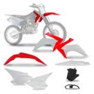 Kit Plástico Com Suporte Moto Honda CRF 230 2015 Pro Tork Substituição Alta Resistência